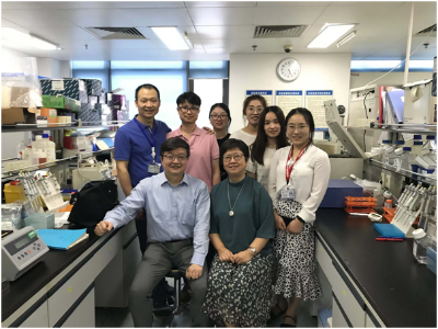 部分研究人员合影 部分研究人员合影